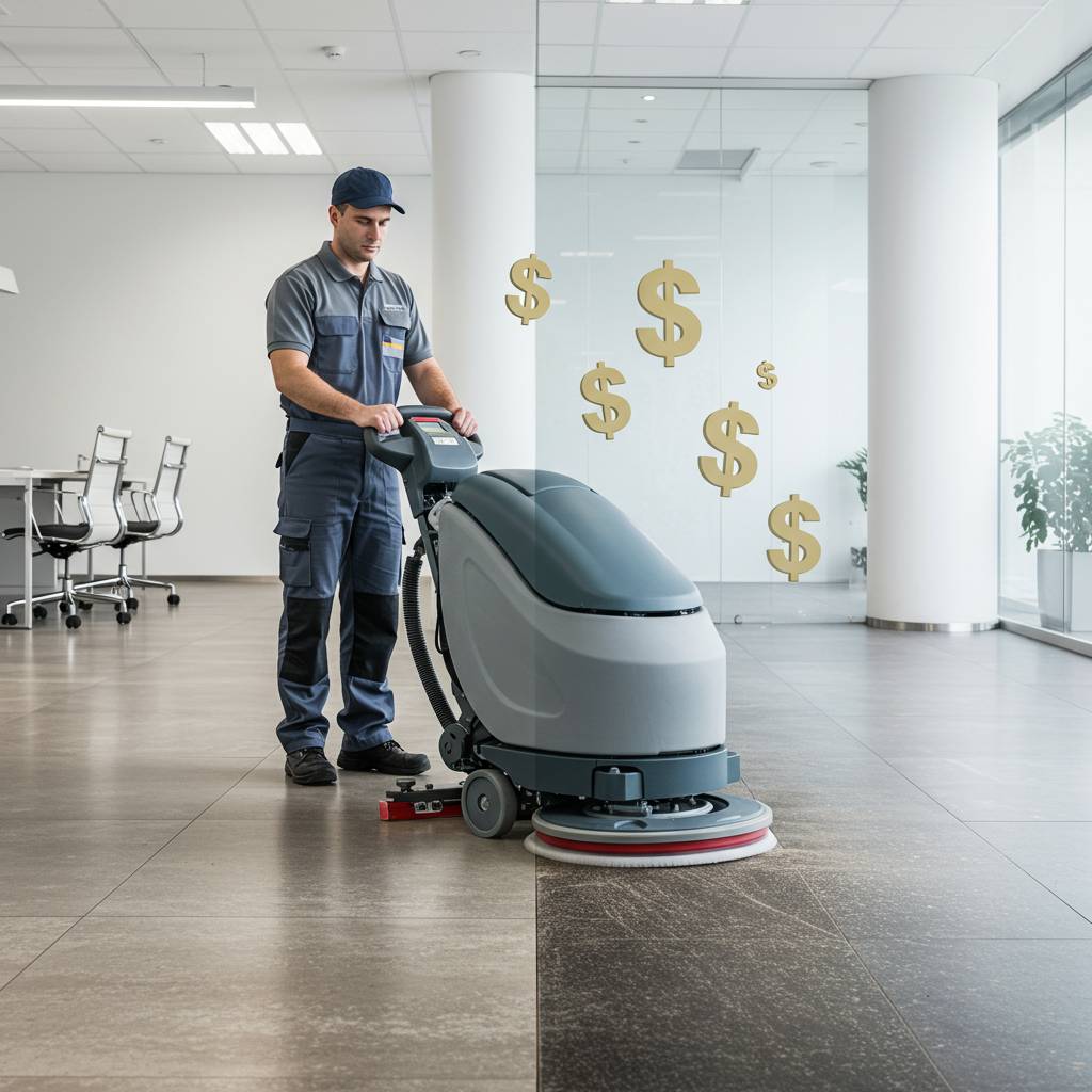 オフィスの印象を左右するフロア清掃の重要性と節約テクニック