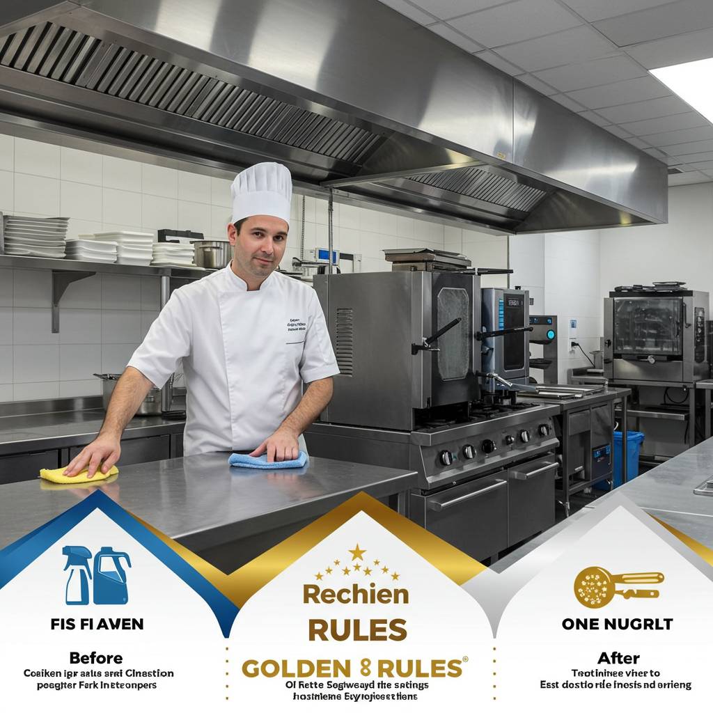 厨房清掃の時短テクニック