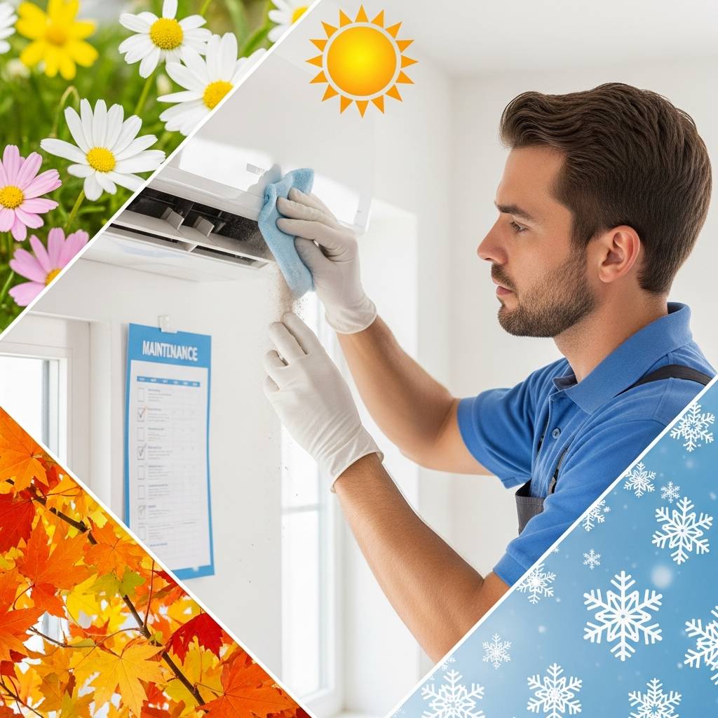 エアコン清掃外注のベストタイミングとシーズン別メンテナンス戦略