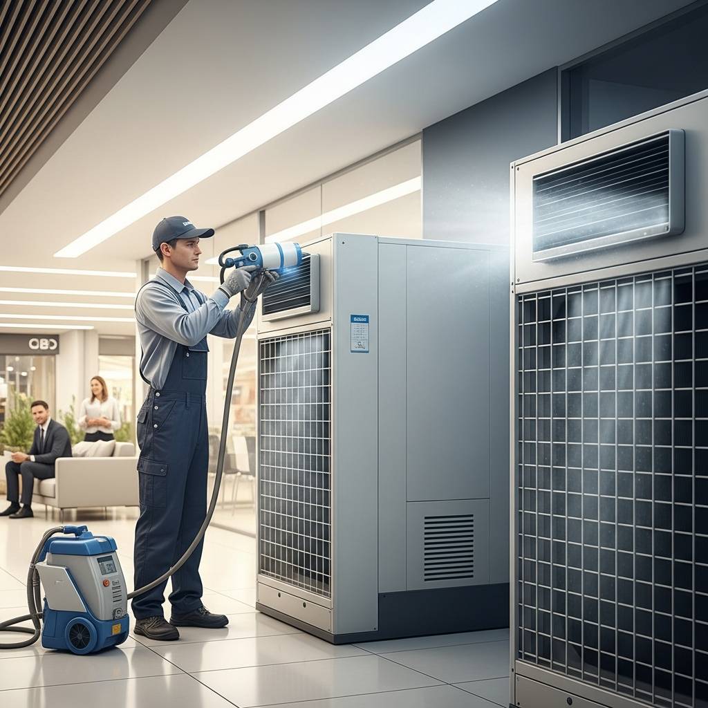 商業施設管理者必読：エアコン清掃外注で実現する快適空間づくり