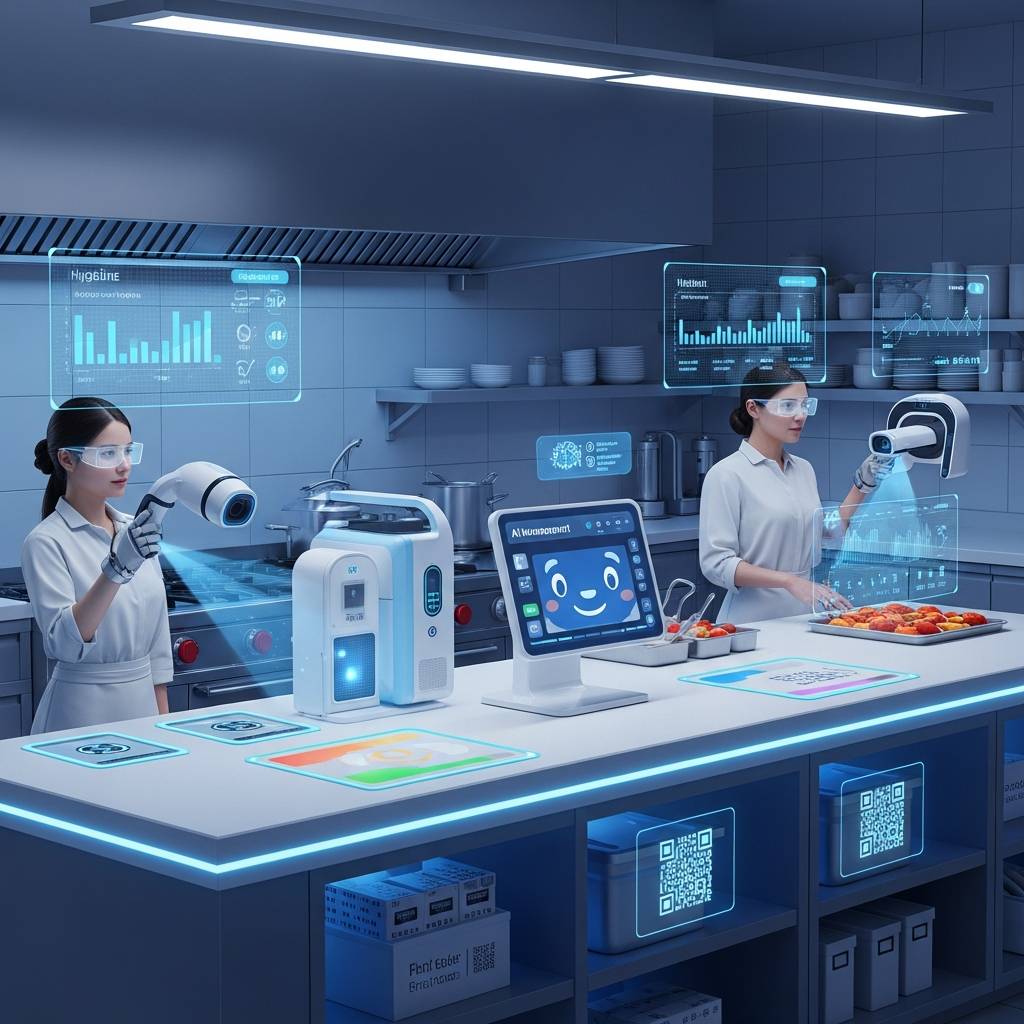 AIと共存する飲食店の未来型衛生管理システム