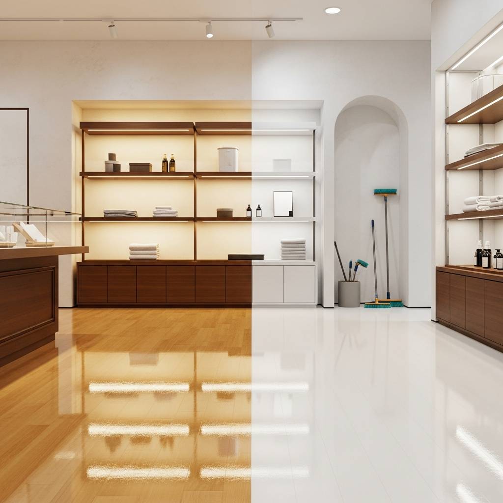 店舗デザイナーも認める！空間価値を高めるWAXがけと埃取りの戦略的活用法