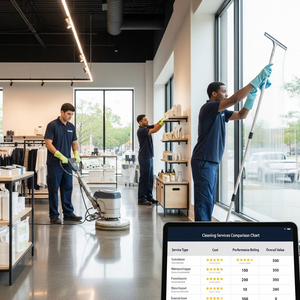 最新の店舗清掃サービス比較：コストパフォーマンスで選ぶ外注先