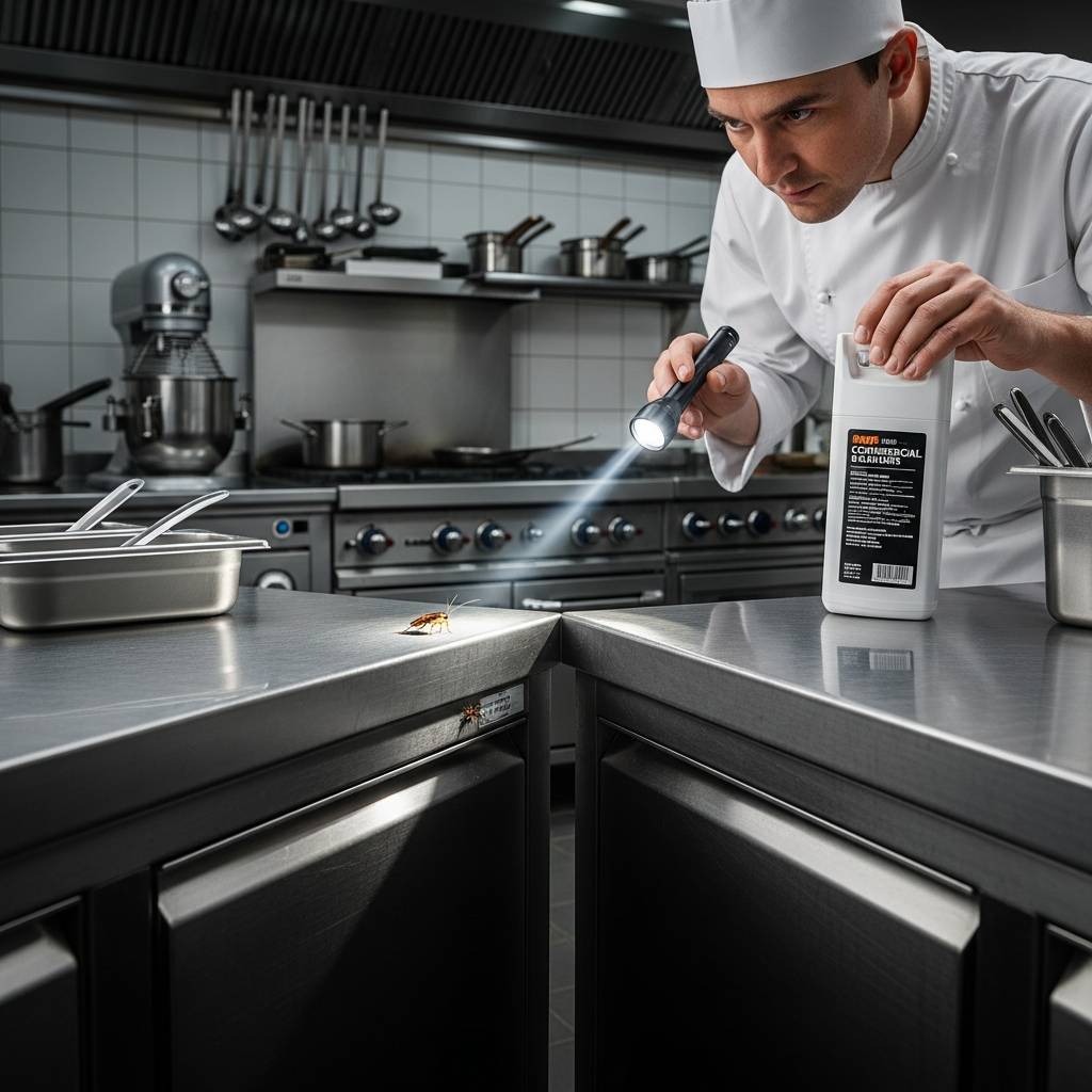 衛生管理の盲点！飲食店で見落としがちな害虫と最適な駆除薬剤の選び方