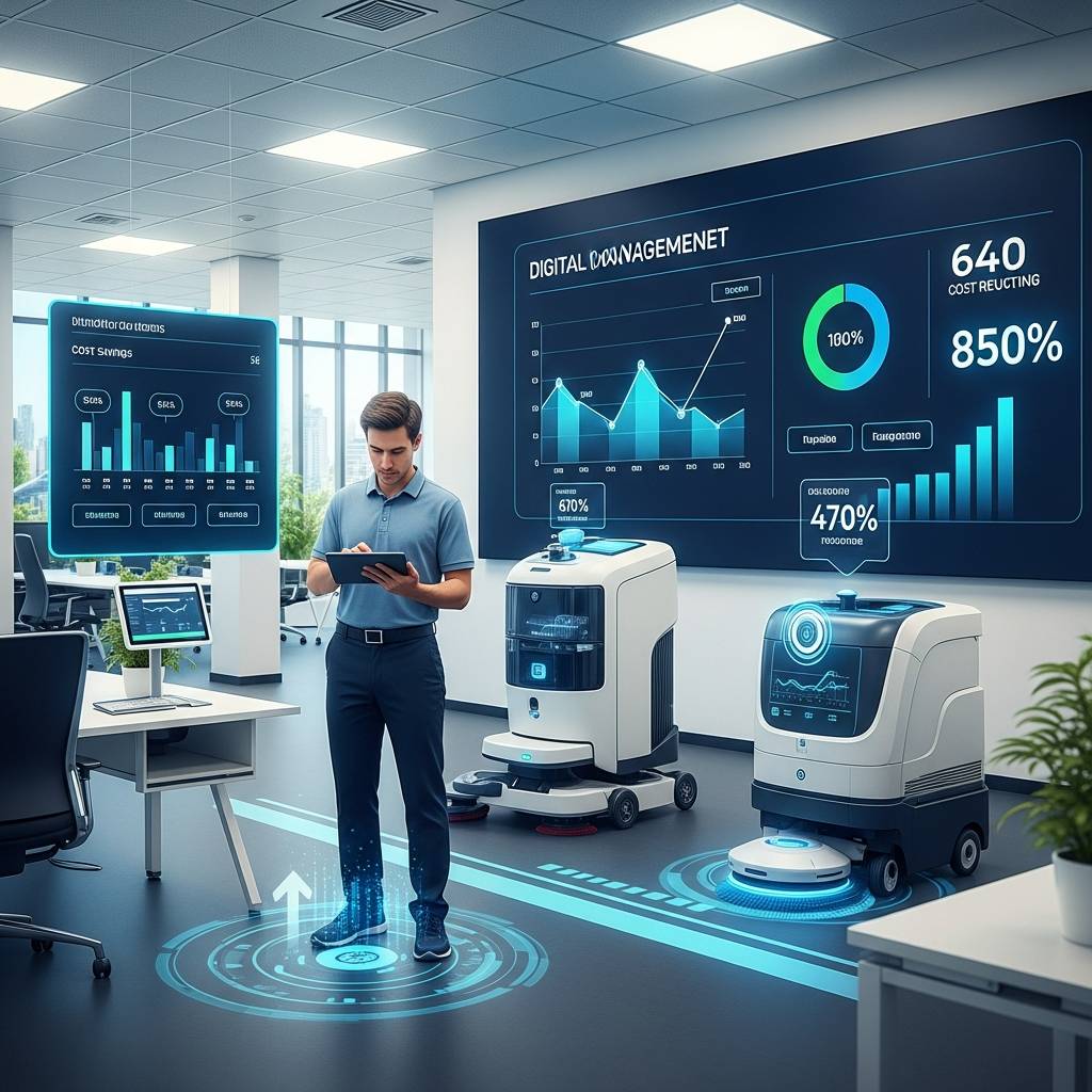 デジタル管理で変わる！オフィスクリーニングの効率化とコスト削減の両立